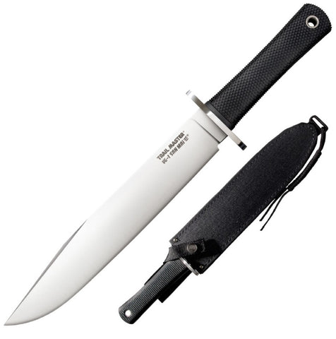Cold Steel Trail Master Fixed Blade 9.5 in Plain Kraton Hndl