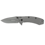 Kershaw Cryo Assisted 2.75 in Black Plain Stainless Handle