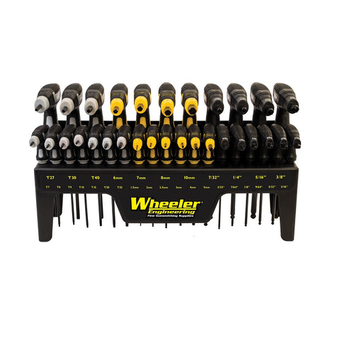 Wheeler 30 Piece SAE Metric Hex Torx P-Handle Driver Set