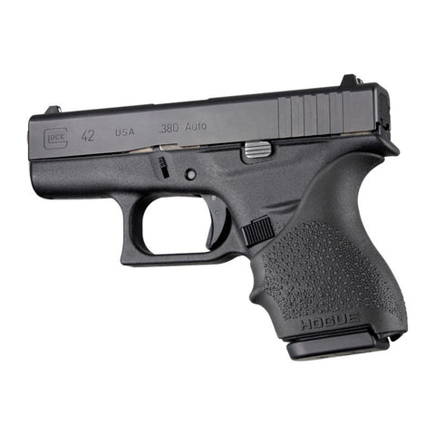 Hogue HandAll Beavertail Grip Sleeve Glock 42 43 Black