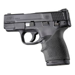 Hogue HandAll Bvrtail Grip Sleeve SW MP Shield 45 Kahr Black