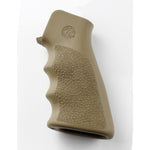 Hogue AR15 M16 Rubber Grip w Finger Grooves Flat Dark Earth
