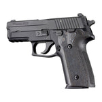 Hogue Sig Sauer P228 P229 DA SA Checkered G10 Black