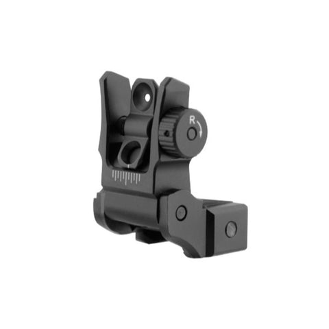 Leapers UTG AR15 Low Profile Flip-up Rear Sight w Dual Aim