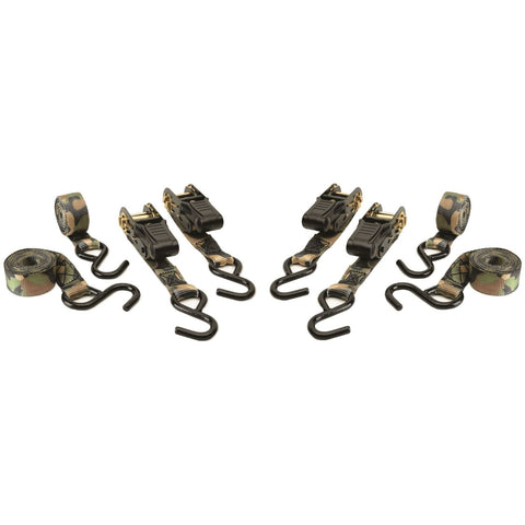 HME Camo Ratchet Srap 4 Pack