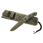 Hogue EX-F01 5.5 in Fixed DropPt G10 Mascus A2 Green Sheath