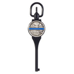 ASP Blue Line Guardian Logo Handcuff Keys G1 Black Chrome