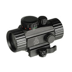 Leapers UTG 3.8in ITA Red Green Cir Dot Sight w Integ QD Mnt