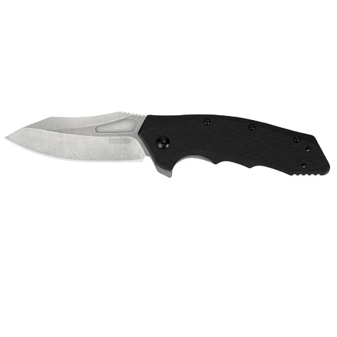 Kershaw Flitch Assisted 3.25 in Stonewash Plain GFN Handle