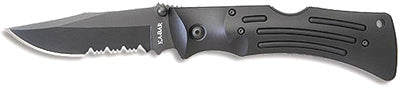 Ka-Bar Mule Folder 3.88 in Black Blade Zytel Handle