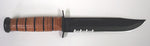 Ka-Bar Full-Size Fixed 7 in Blk Blade Foliage Kraton Handle
