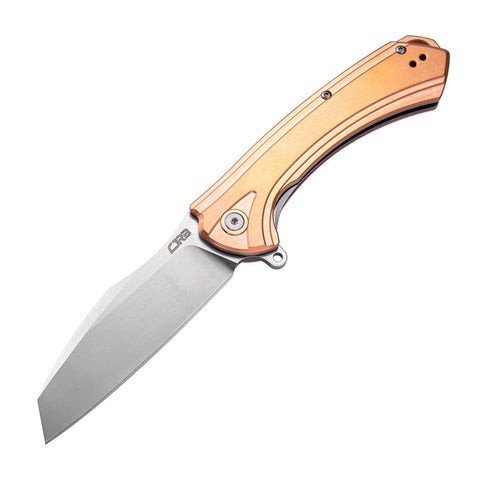CJRB Barranca Folder 3.72 in Blade Copper Handle