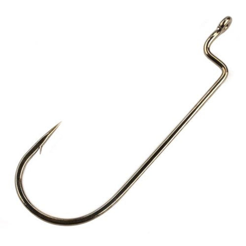 Gamakatsu Worm Offset Bronze Hook Size 3/0 25 Per Pack