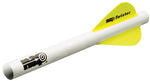 New Archery Quikfletch Twister 2 In. 6Pk  Wht/Org