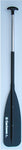 Caviness Synthetic  Aluminum Paddle 4 foot Tgrip Black