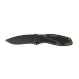 Kershaw Blur Assisted 3.38 in Black Plain Black Aluminum
